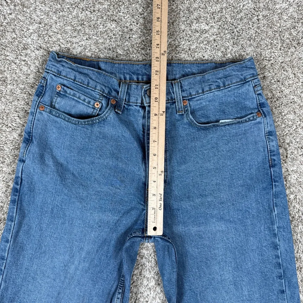 Levis 550 Jeans Mens 34x34 Blue Relaxed Fit Cotton Stretch Classic Dad Aesthetic